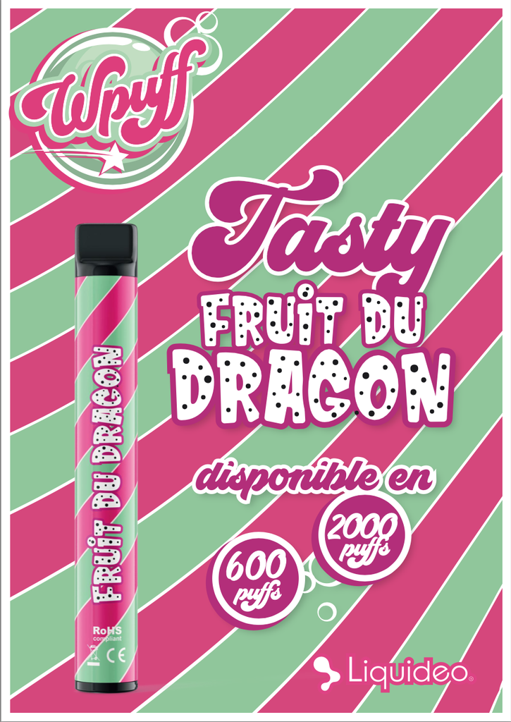 A1/A3 - Poster Wpuff Fruit du Dragon