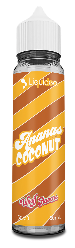 Wpuff Flavors - Ananas Coconut 50ml x4