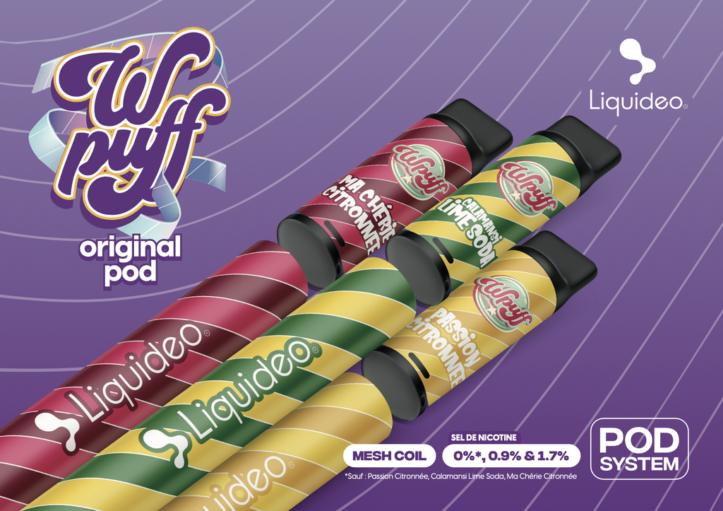 Original Pod - Carte des saveurs