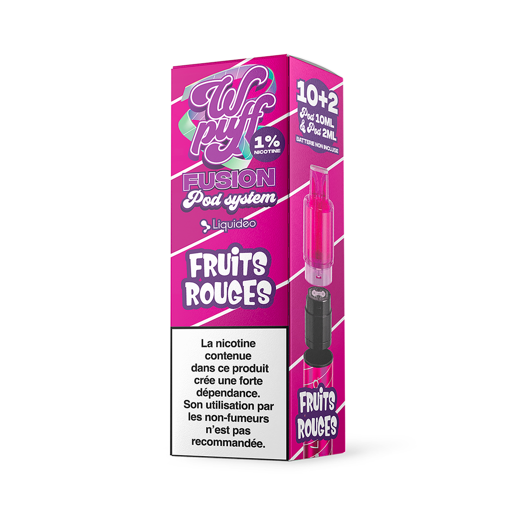Fusion Pod System - 1 pod Fruits Rouges x10