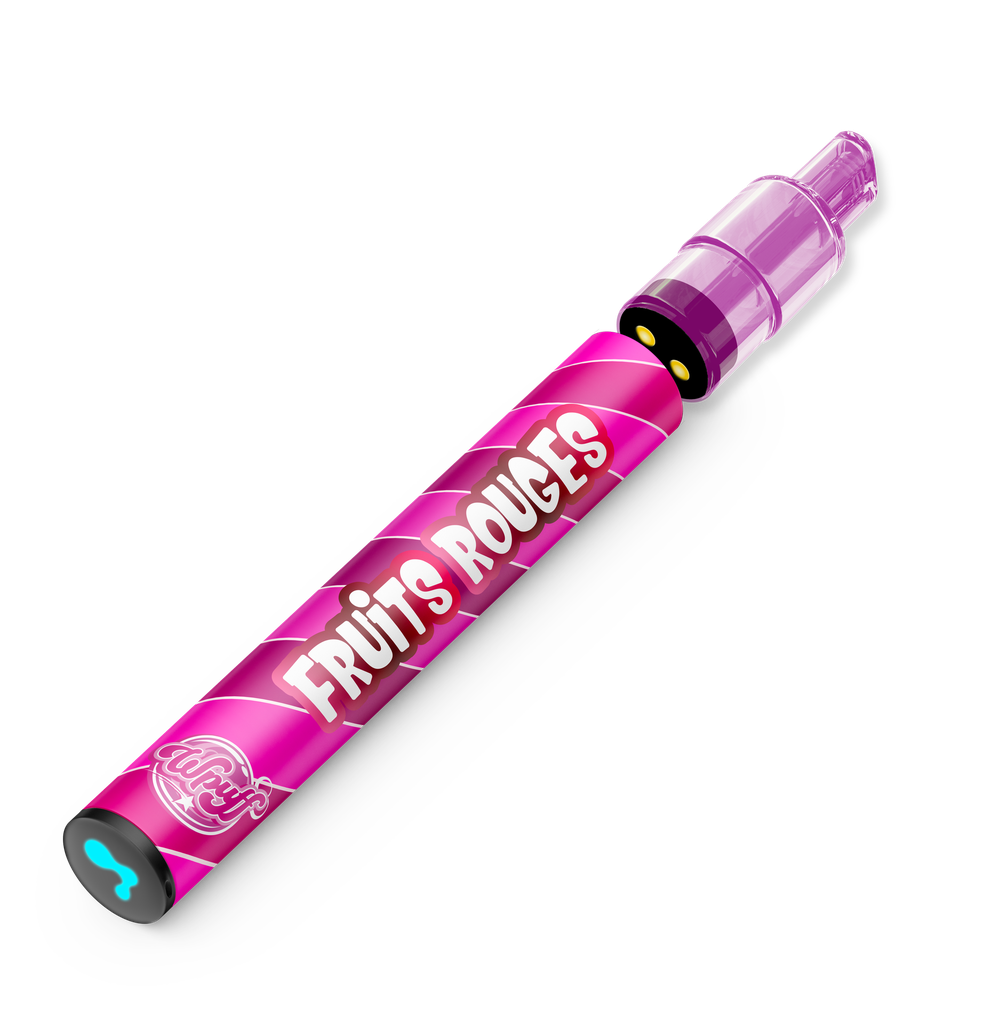 Wpuff Pod 2.0 800 - 1 batterie + 1 pod Fruits Rouges x10