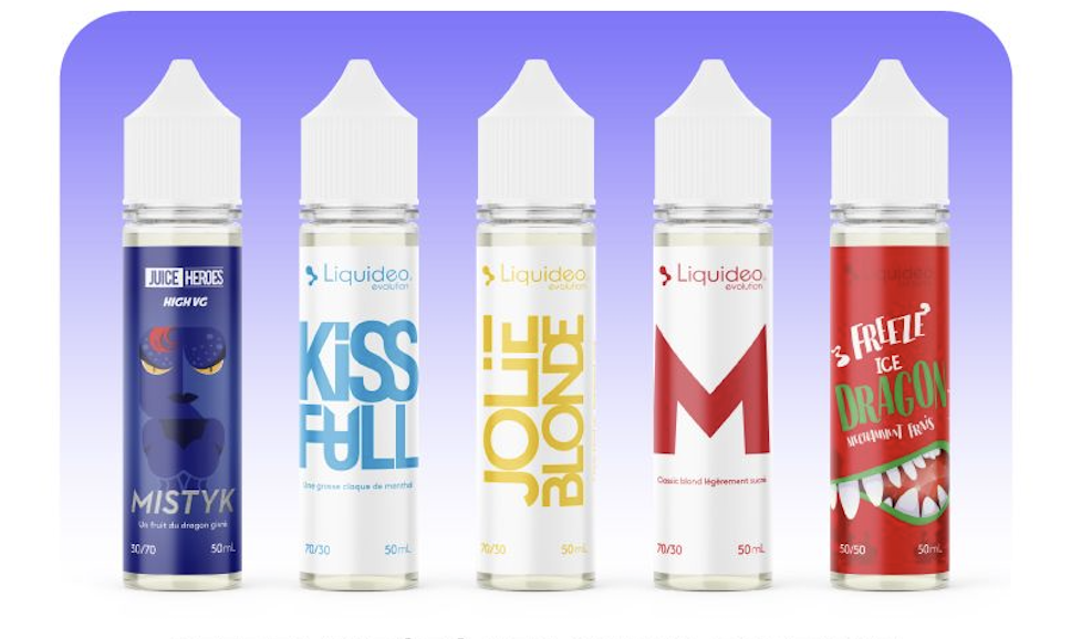 Pack Offre de rentrée e-liquides - 100 fioles 50mL + 2 sachets de 100 Booster 10mL