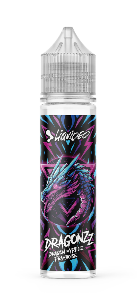 Dragonzz - Dragon Myrtille Framboise 50ml x4