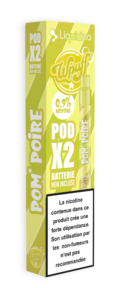 Wpuff Pod 2.0 - 2 pods Pom Poire x10