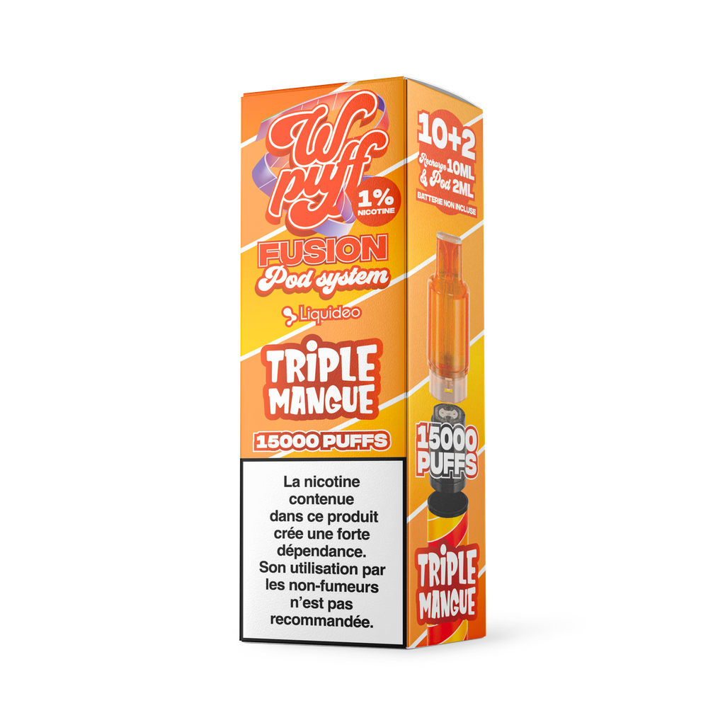 Fusion Pod System - 1 pod Triple Mangue x10