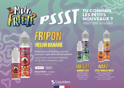 [PLV] Carte des saveurs MultiFreeze