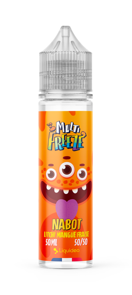 Nabot Litchie Mangue Fraise 50ml x4 | LiquideoPRO