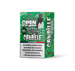 Fusion Open Pod System - Canaille Pastèque kiwi - 1 pod remplissable + 2 fioles 10ml 2% x5